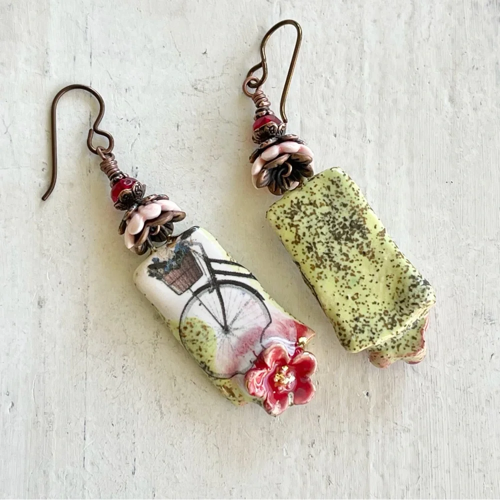 ARTISAN Earrings “Joy Ride” - Dangles - Picture 11 of 11